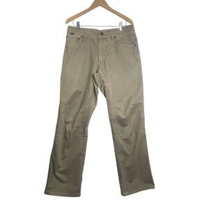 Kühl Ryder Pants Men's‎ 34x32 Khaki Brown Canvas Outdoor Hiking Workwear